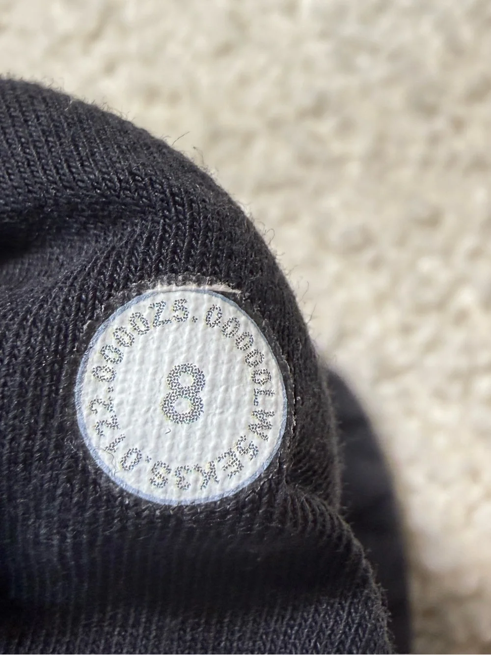 Lululemon Loungeful Straight Leg Pant Lounge Fleece Sweatpants Black Size 8